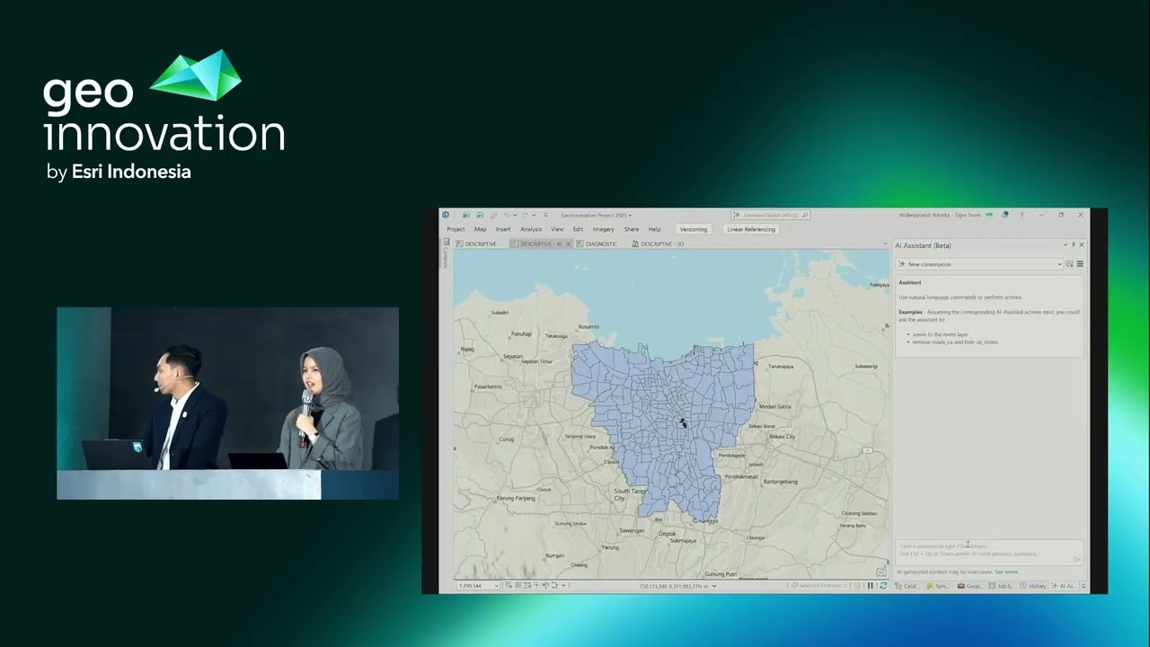 A new era of intelligent GIS: update teknologi ArcGIS terbaru di GeoInnovation Indonesia 2025