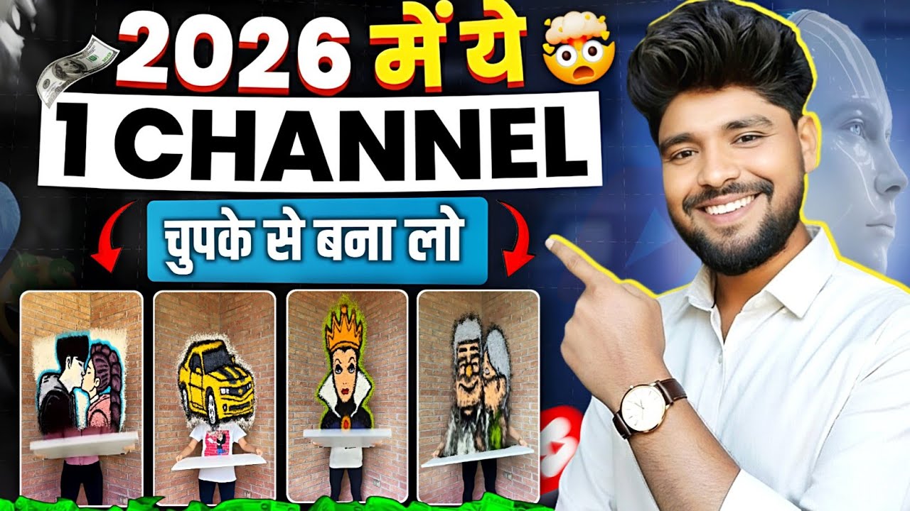 2026 में चुपके से ऐसा चैनल बना लो | पहला वीडियो ही वायरल होगा | Best Copy-Paste Channel Ideas 
