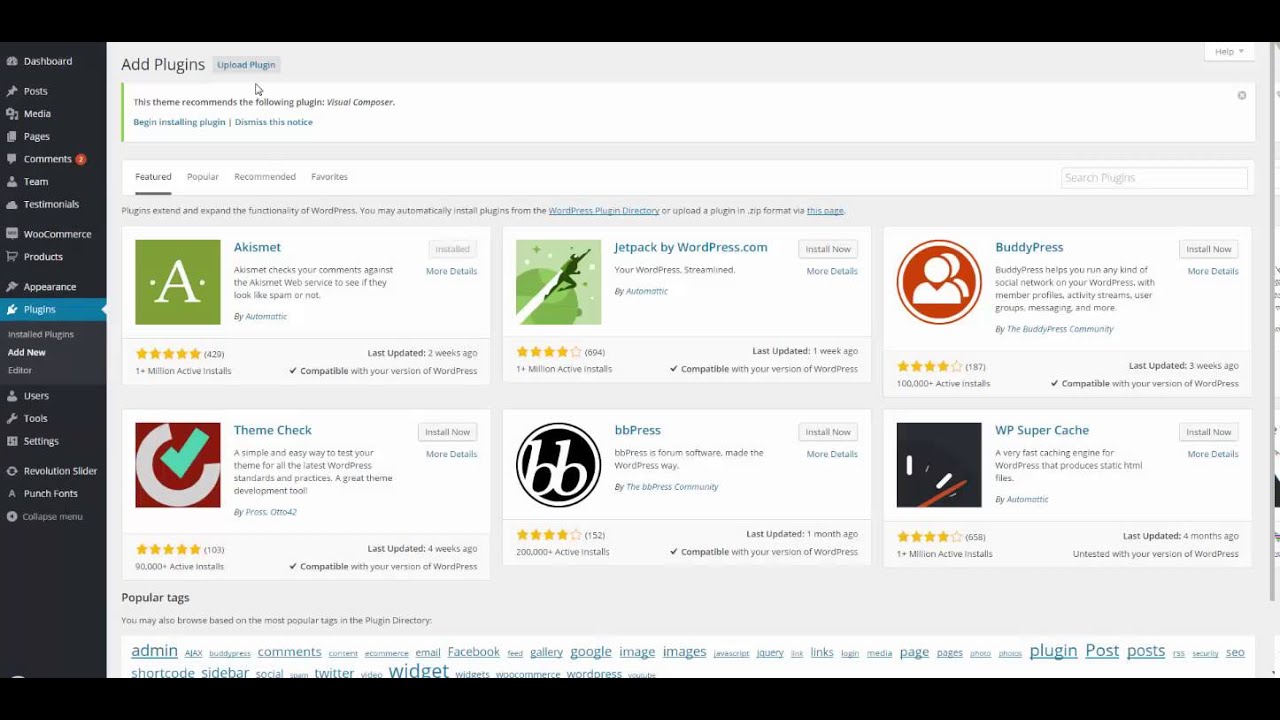 How to update plugins