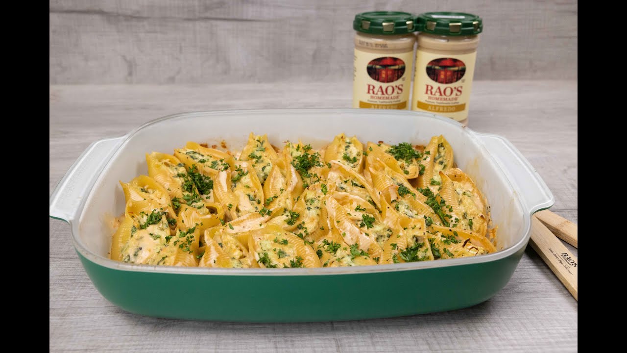 Quick & Easy: Rao&rsquo;s Homemade(R) Alfredo Stuffed Shells