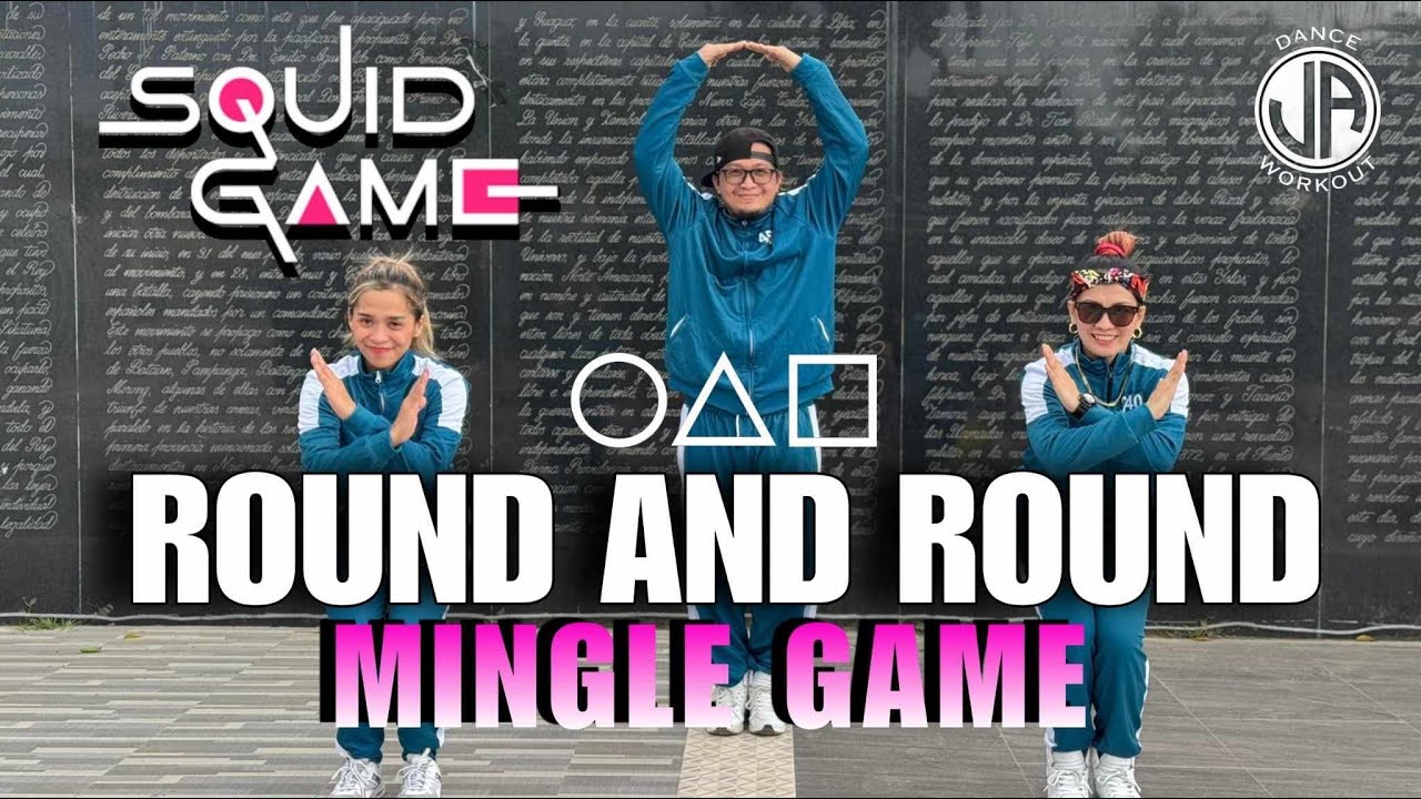 ROUND AND ROUND ( Mingle Game ) SQUID GAME l DJ Renz John Remix l Dance Workout l Zumba