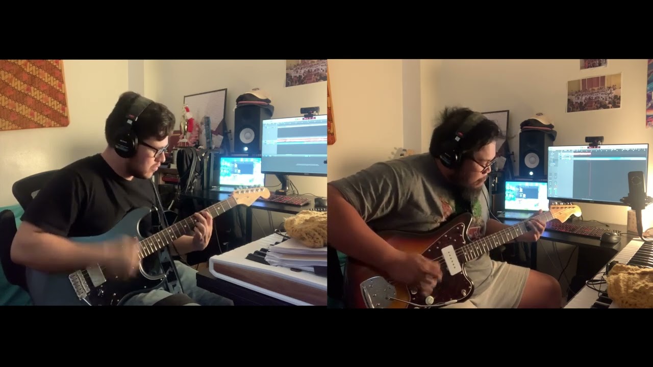 Among the Wildflowers - The Hotelier Cover feat. Carlos (Lead & Rhythm Guitar)