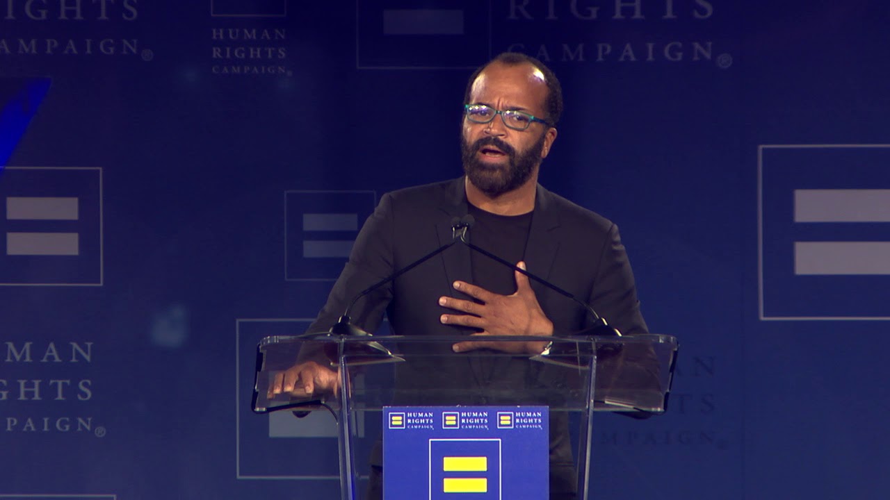 Jeffrey Wright Receives the HRC Ally For Equality Award
