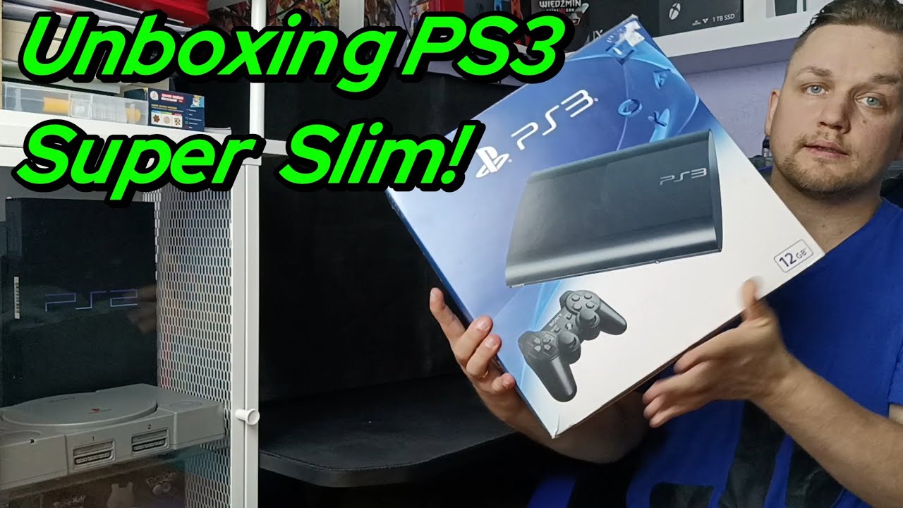 Unboxing PlayStation 3 Super slim! Czy jest super ? 😀