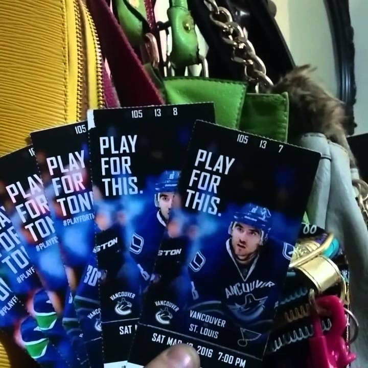 Vancouver Canucks Tickets