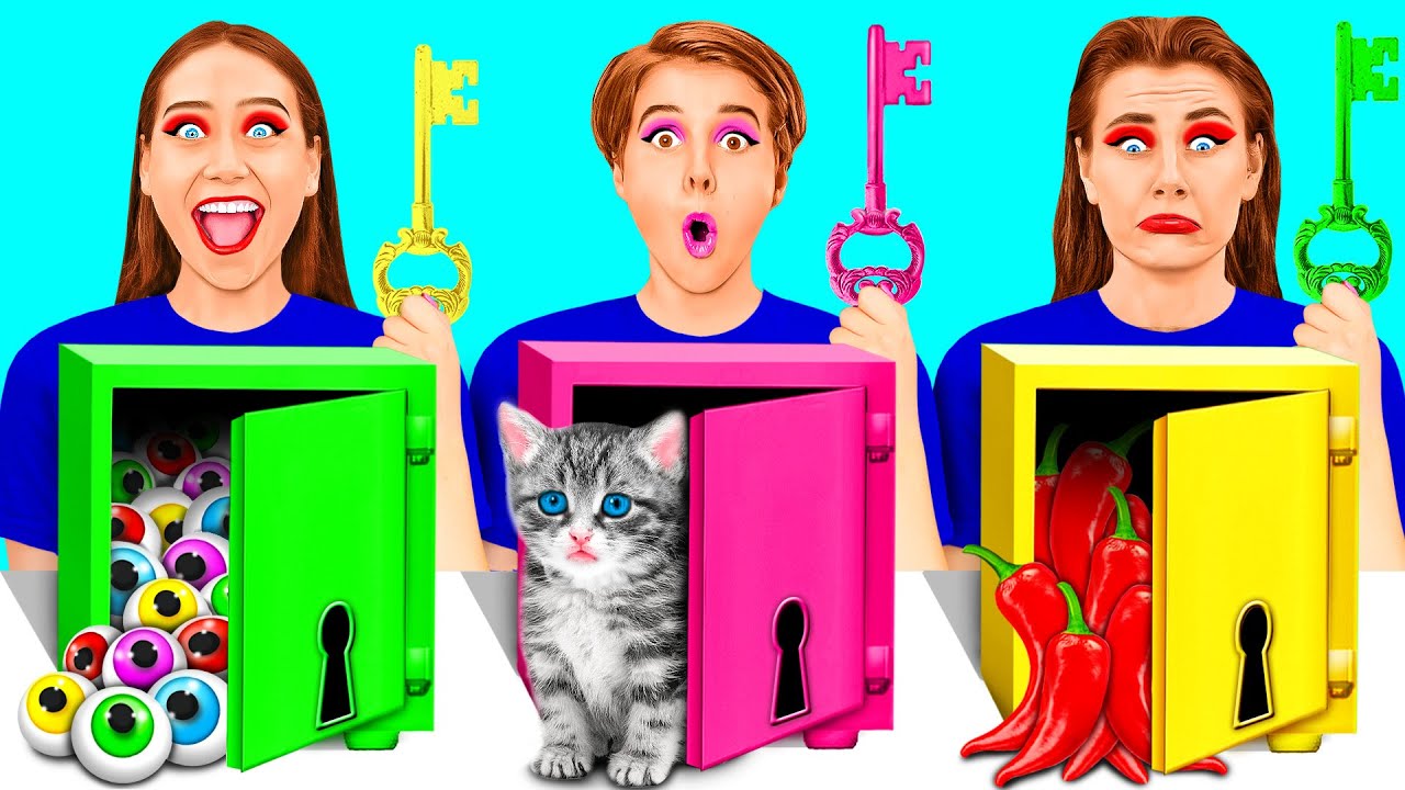 Résolvez Le Défi Mystère Des 1000 Clés | Situations Alimentaires Amusantes por 4Teen Challenge