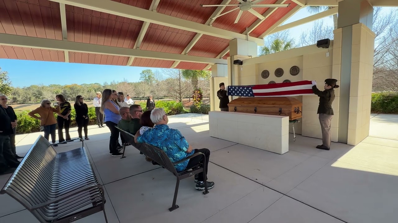 Arthur Losenbeck Burial Service, Military Honors, February 11, 2026