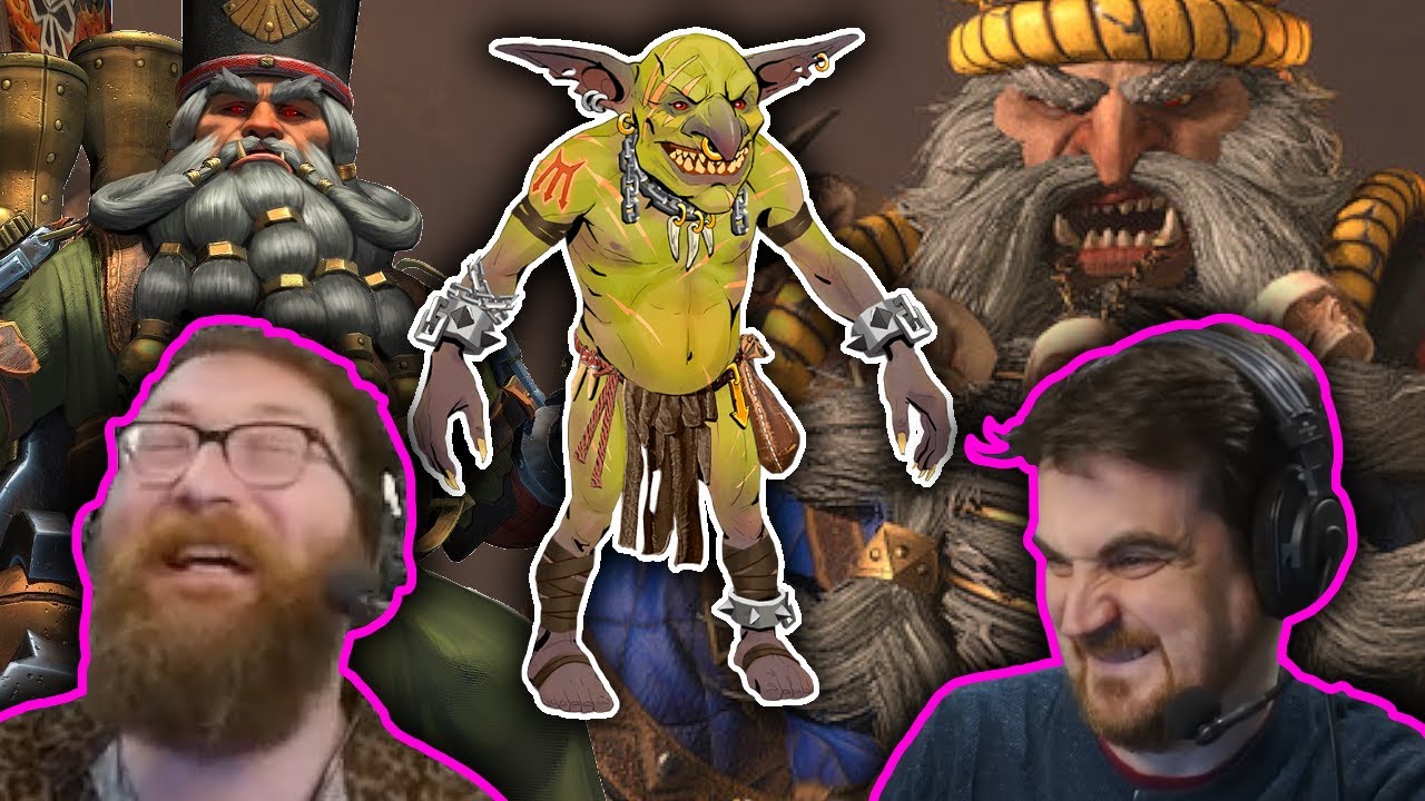 Chaos Dwarfs and Their Goblin 