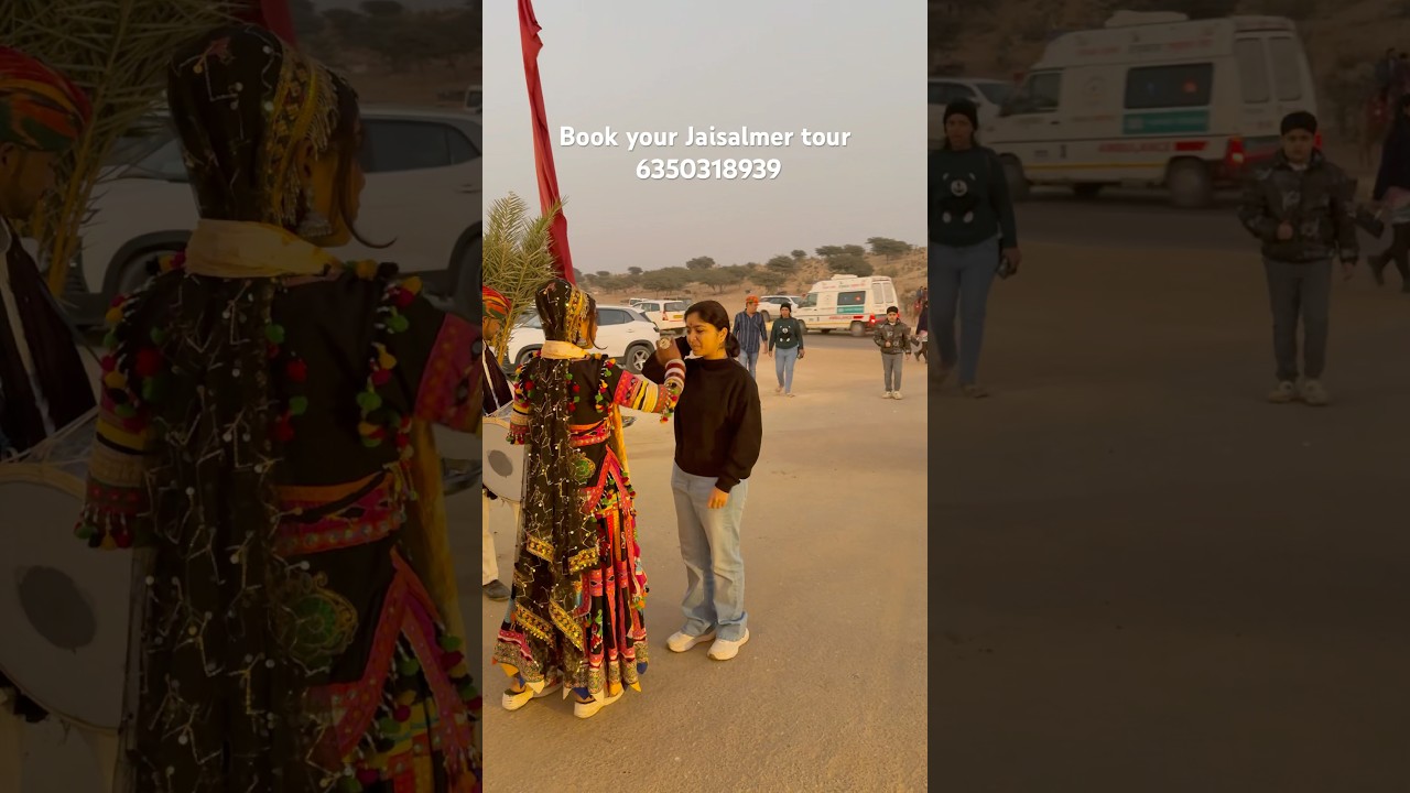 Sam sand dunes Jaisalmer | traditional welcome in Desert camp 