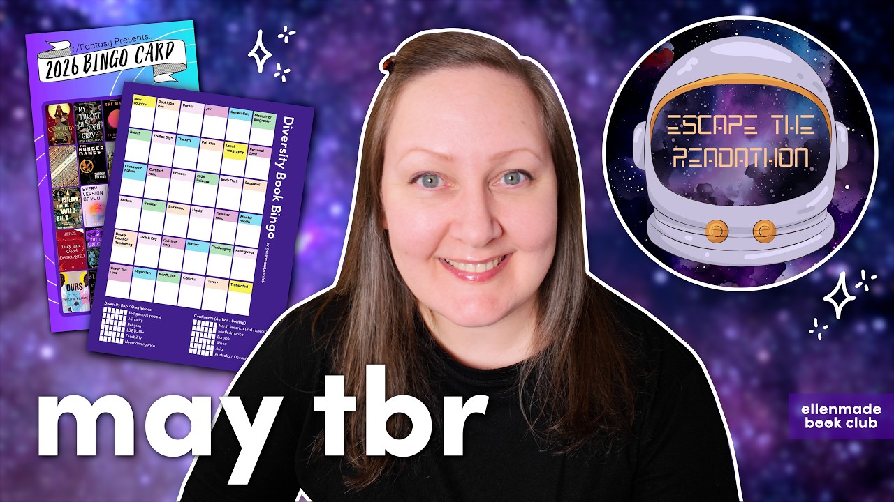 Reading Challenges Pick My May TBR 📚💜 feat. Escape the Readathon ✨