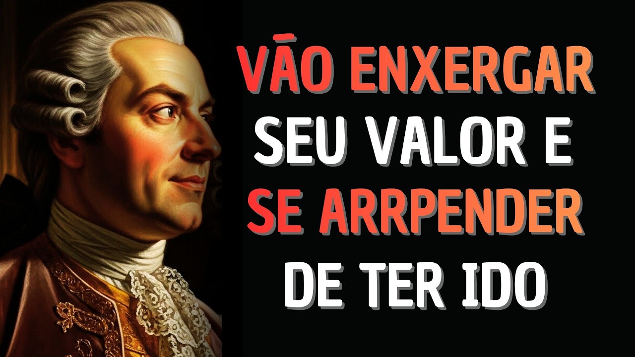 VOCÊ SE TORNOU MUITO VALIOSO E AGORA QUEREM VOCÊ DE VOLTA - ESTOICISMO