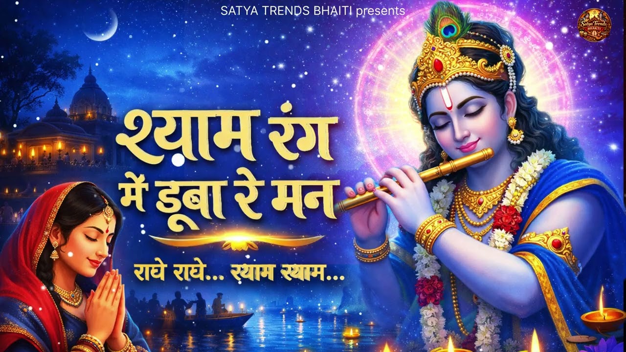 श्याम रंग में डूबा रे मन | Beautiful Krishna Bhajan | Radhe Radhe Shyam | Latest Krishna Song 2026
