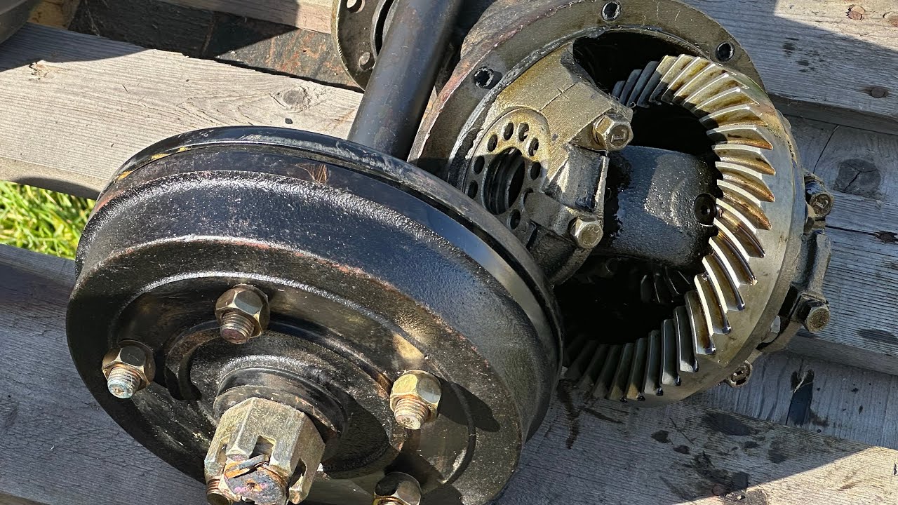 мост китайского погрузчика Что там?!