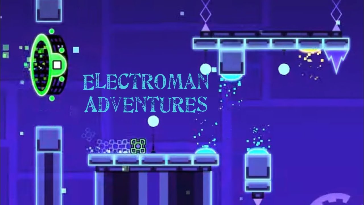 Slow vs fast vs super slow vs super fast | Geometry Dash Electroman Adventures