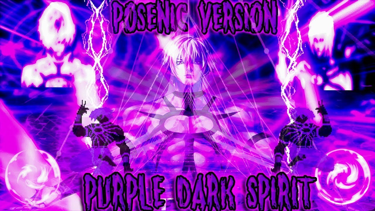 KOF MUGEN Purple Dark Spirit (Posenic Ver.) vs Orochi-Rugal Team