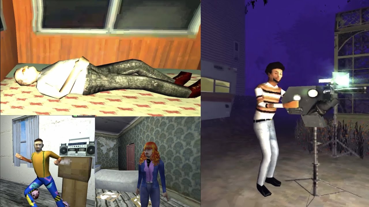 Murder House Post Credit Gameplay/Ending All Interactions in First Person