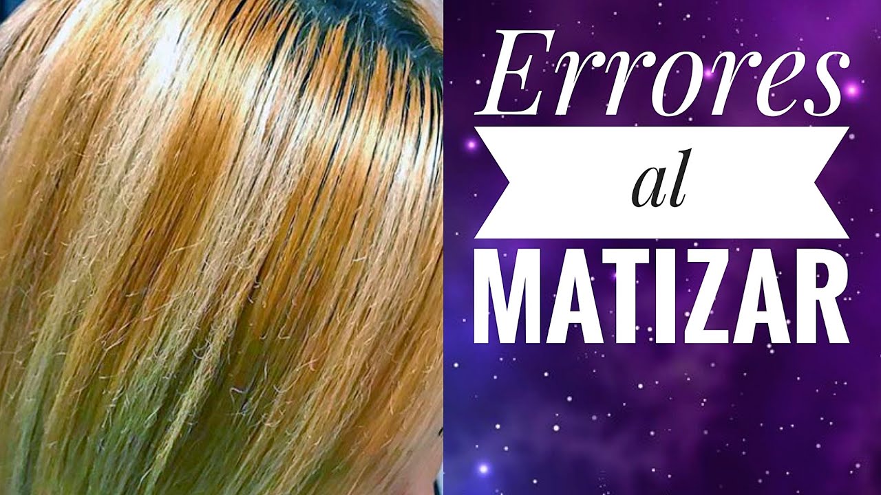 ERRORES AL MATIZAR | Madmoon peluquería