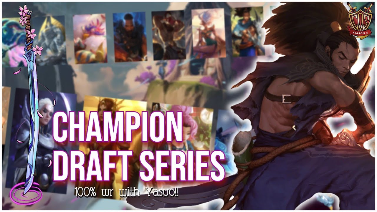 100% WR Yasuo | Champion Draft Series Week 2