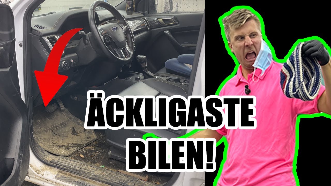 Vi tvättar Kalle Zackari Wahlström's bil - Smutsigast i Sverige!?