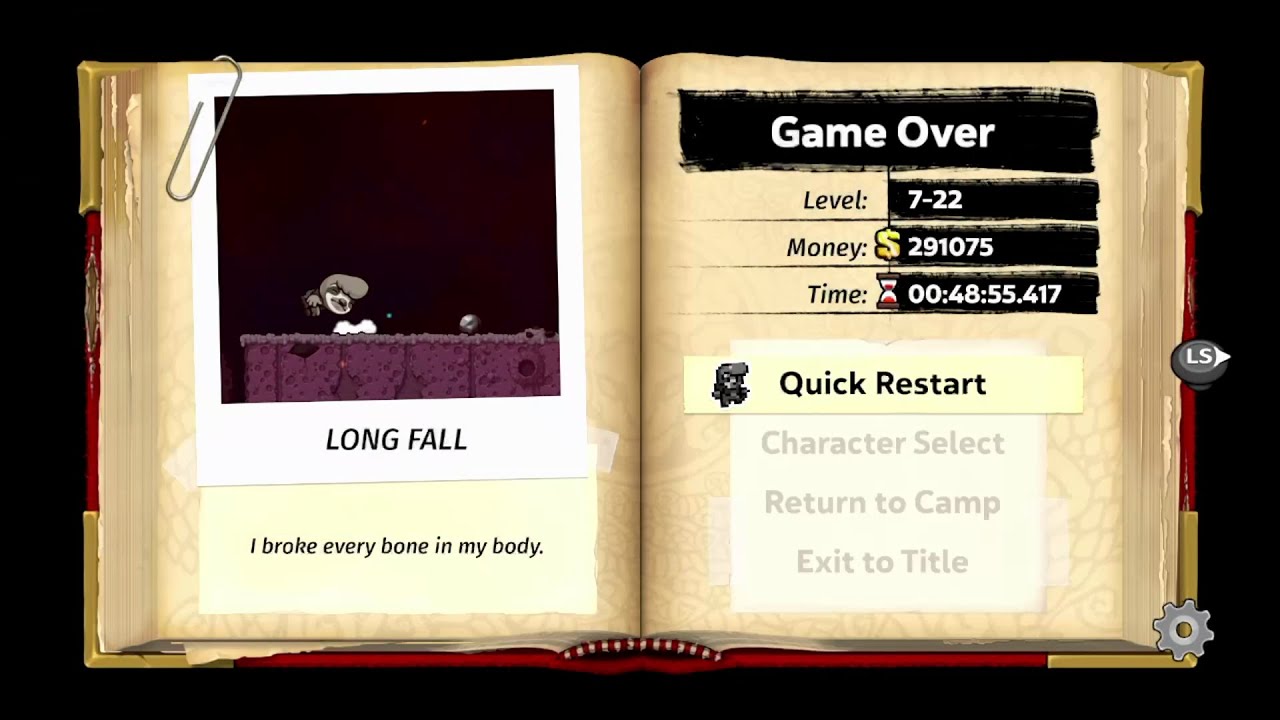 Spelunky 2: Cosmic Ocean 7-22