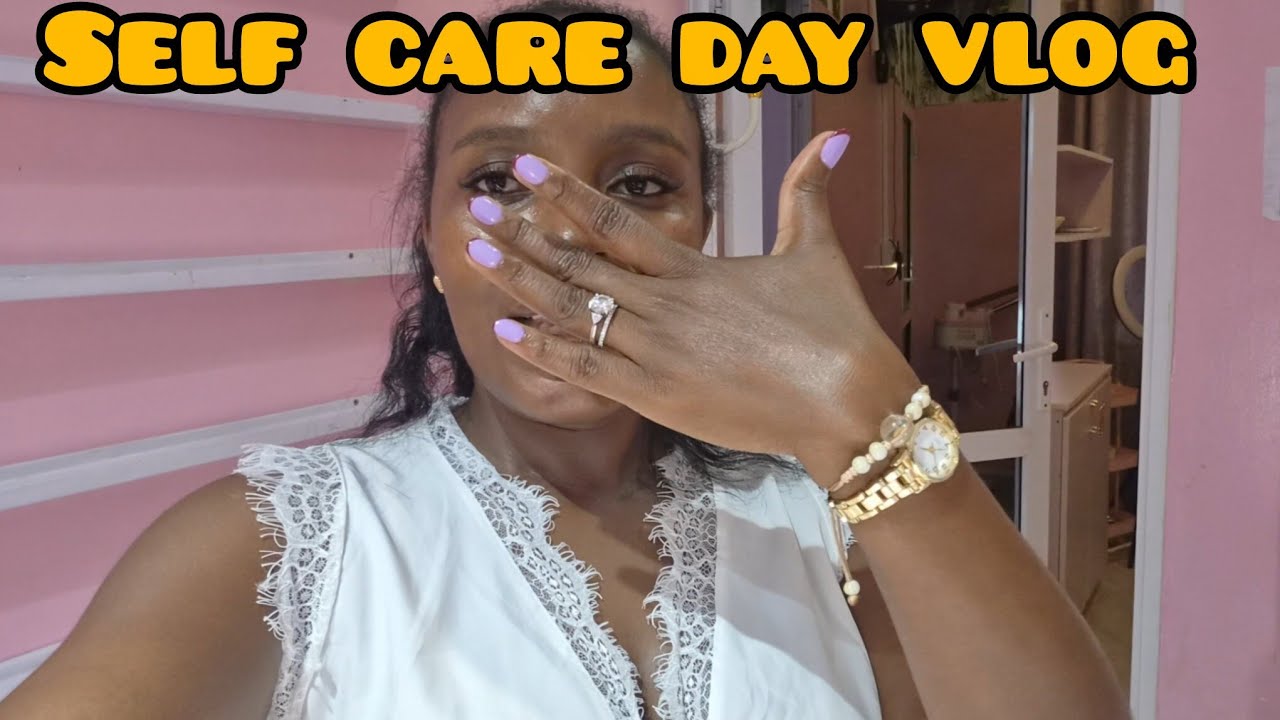 SELF CARE DAY VLOG💃💃// nails 💅 and eyelashes fixing 