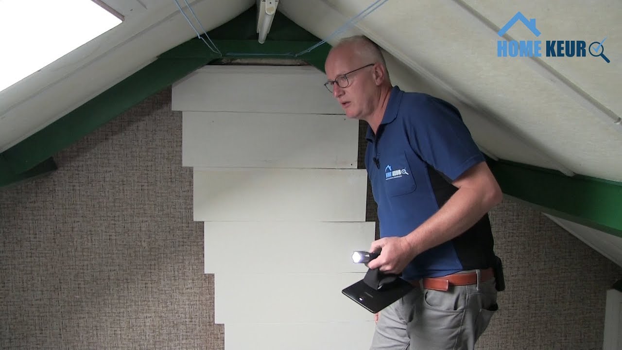 Inspectie van dak en zolder - Bouwkundige keuring