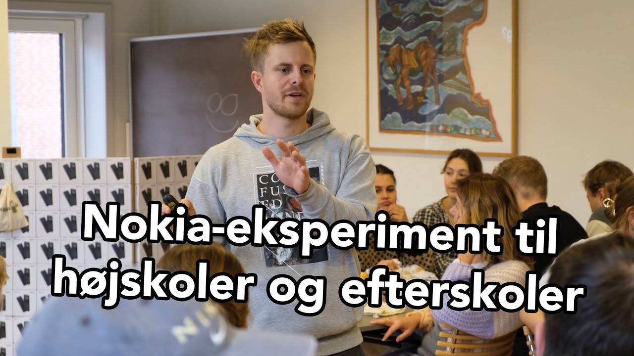 Dumbphone pr&aelig;sentationsvideo til h&oslash;jskoler og efterskoler