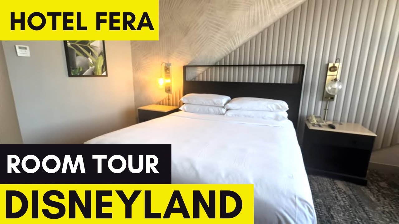 Hotel Fera Anaheim by Double Tree Room Tour | Disneyland