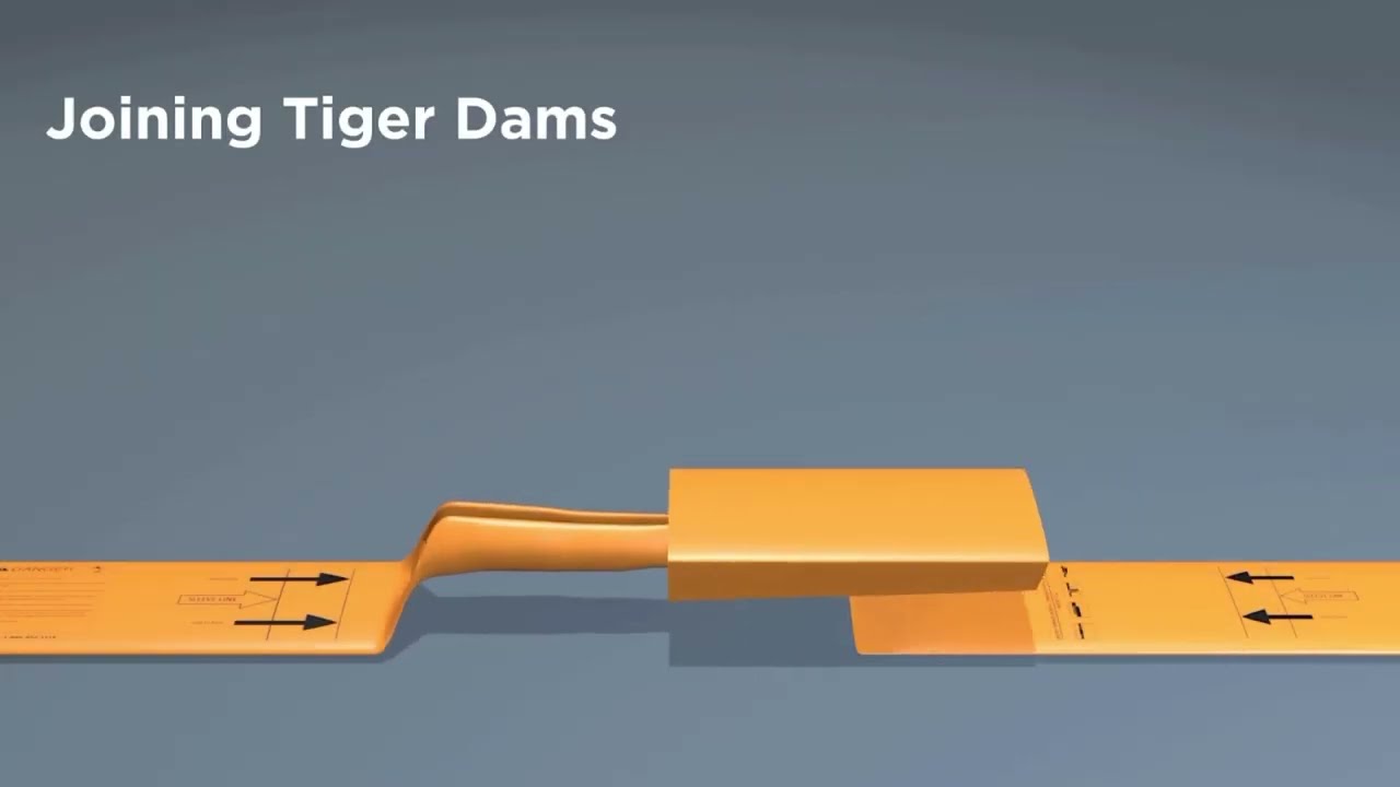 Water-Filled Tube Flood Barrier: Joining and Ending