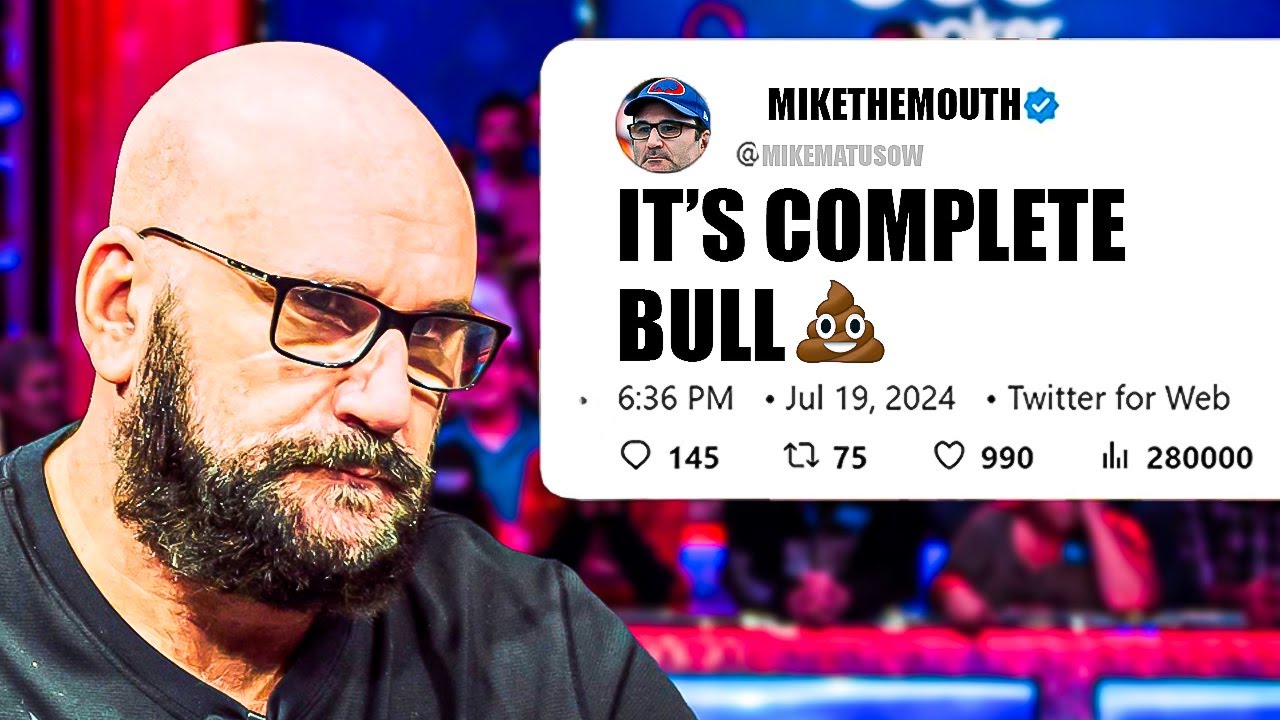 Майк Матусов только что РАЗОБЛАЧИЛ High Stakes Poker!