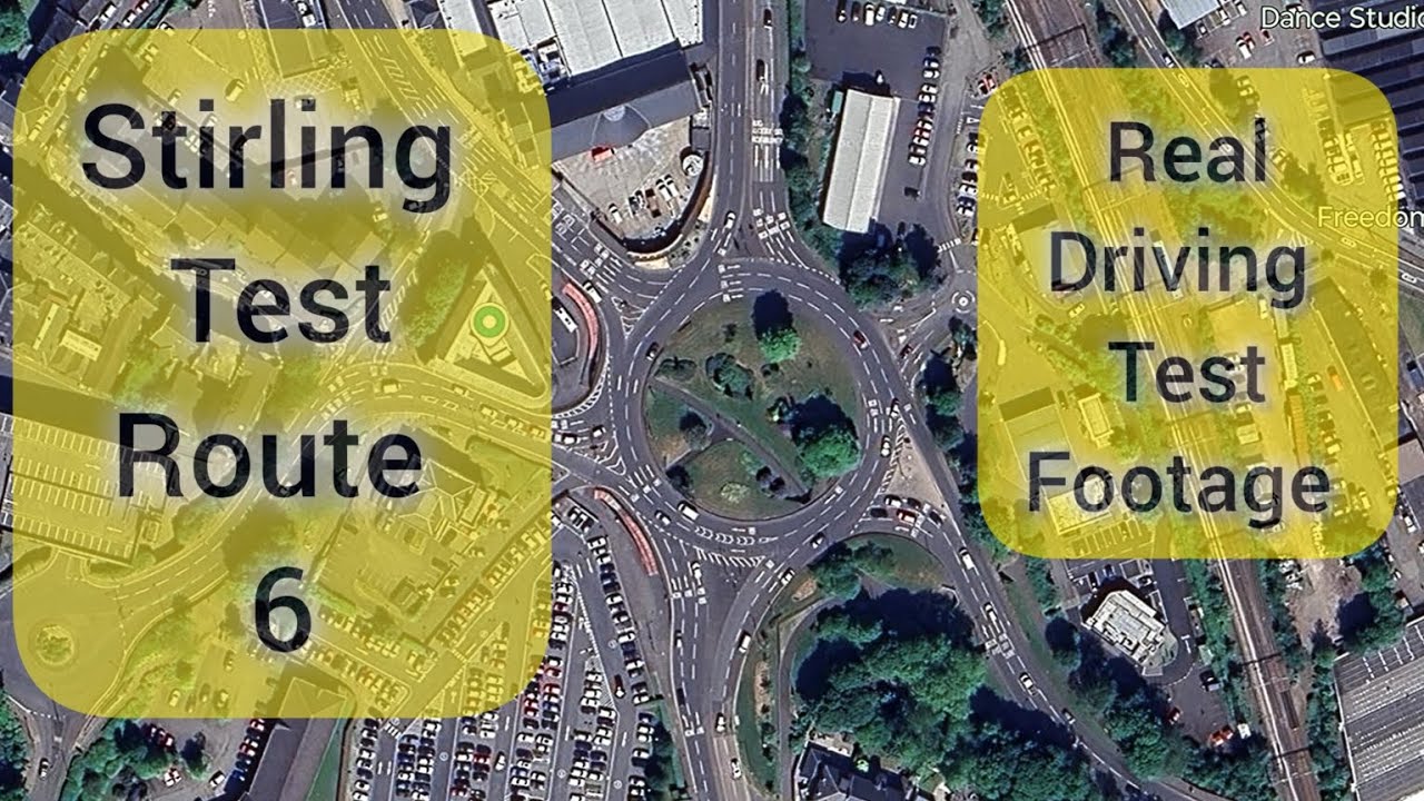 Real driving test in Stirling 