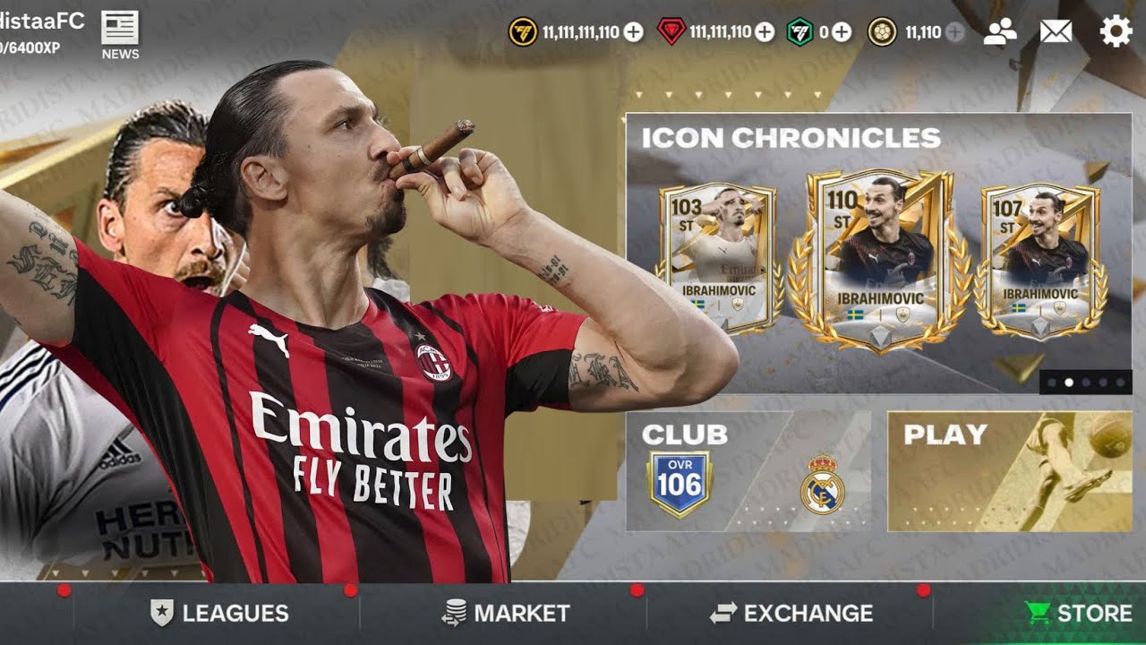 FREE ICON CHRONICLES 110 OVR IBRAHIMOVIC IS HERE! HOW TO GET NEW ICONS FOR FREE IN FC MOBILE 25?!