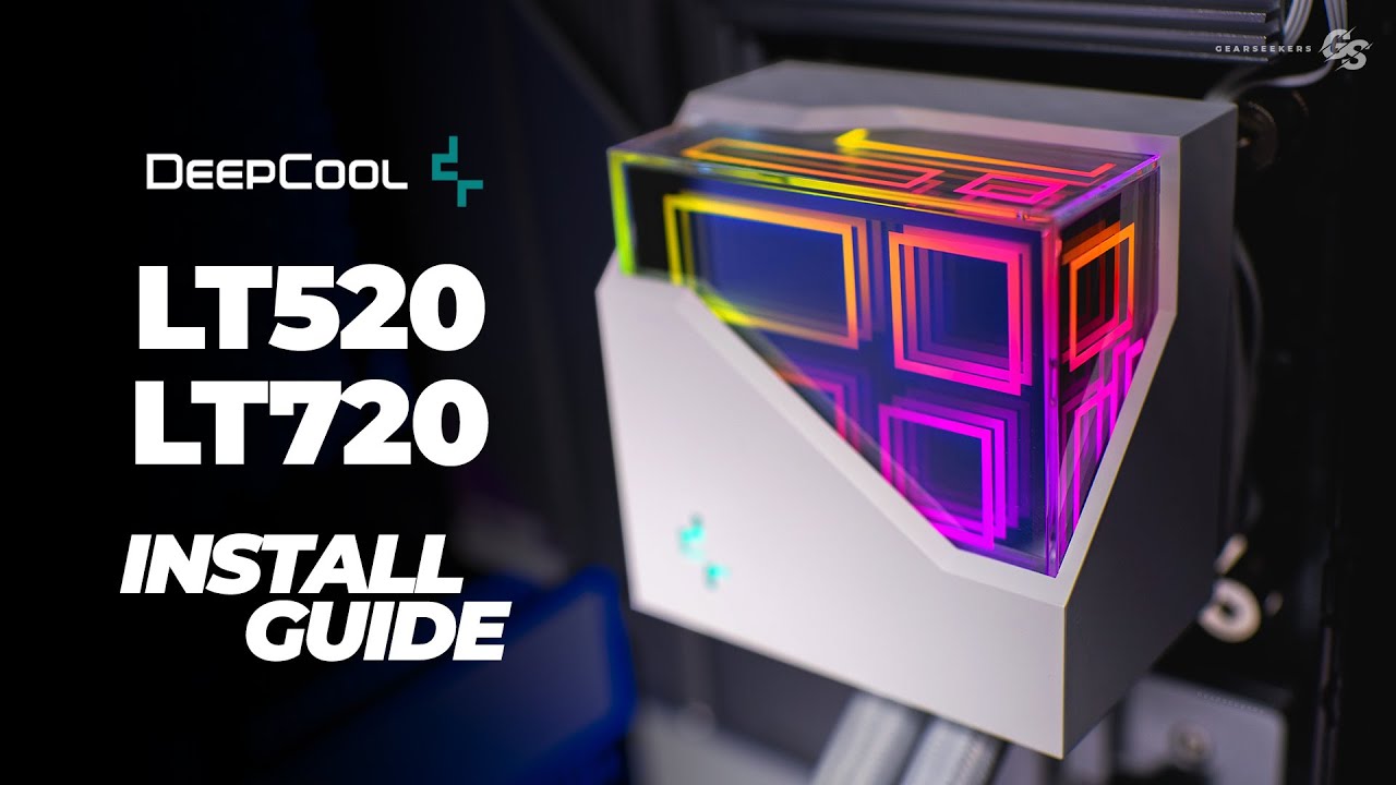 КАК УСТАНОВИТЬ Deepcool LT520 И LT720 НА AMD AM4, AM5 И Intel LGA 115x, 1200 И 1700