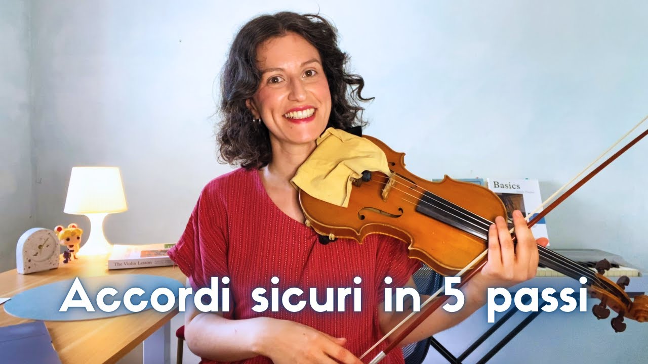 Come studiare le corde doppie al violino in 5 fasi - metodo semplice ed efficace