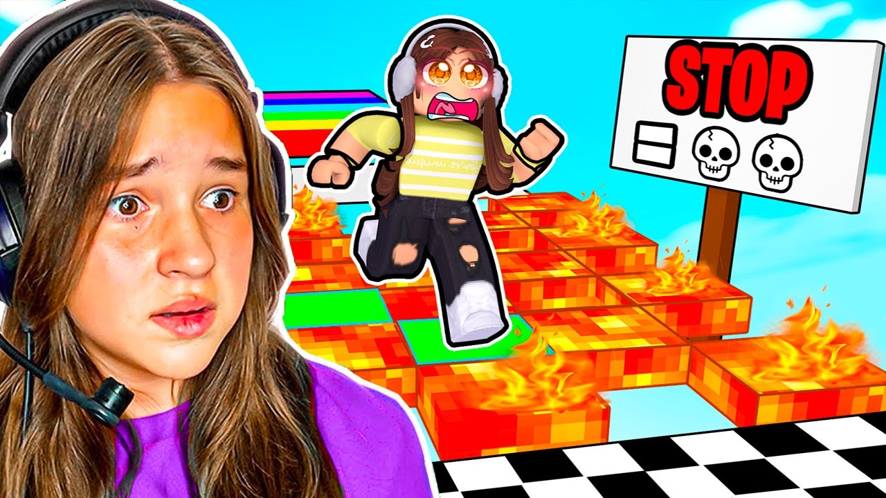 SI TU T'ARRÊTES TU MEURS ROBLOX OBBY  ☠️🔴  (No Stop Obby)