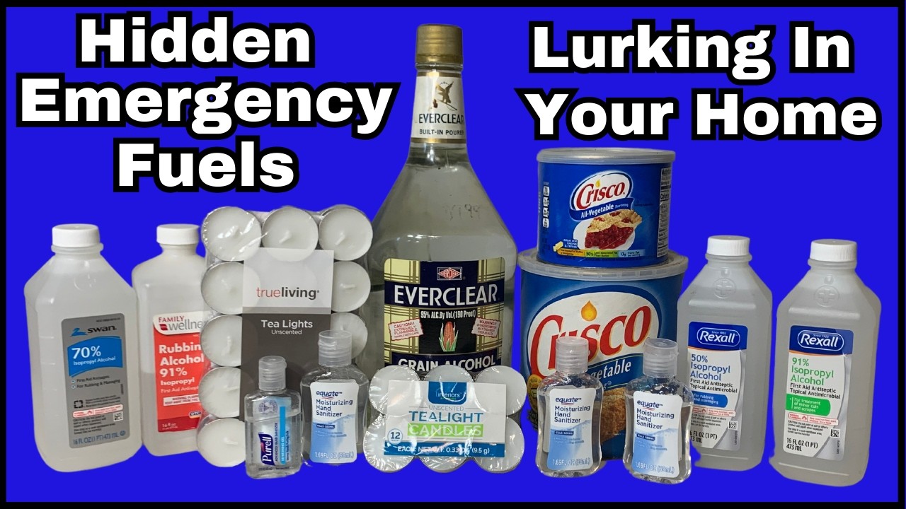 Surprising Fuels in Your Home for Power Outages & Emergencies