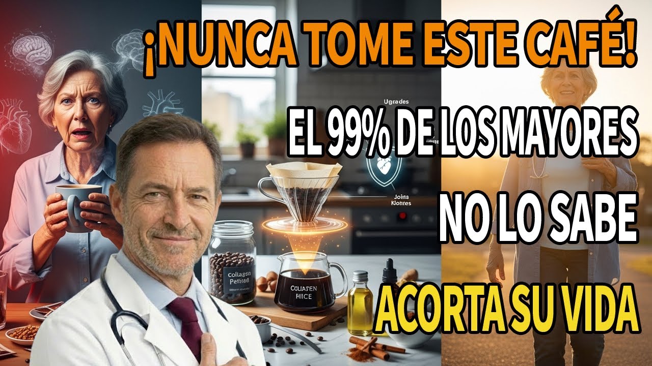 ¿Tiene más de 60? Los 4 PEORES Cafés que DEBE EVITAR y 4 que SANAN su Cuerpo | Dr. Javier Martínez