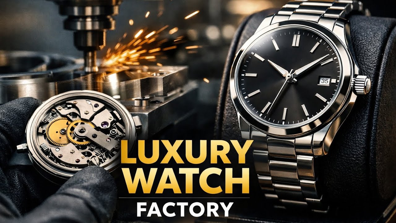 Watch Factory Process | Luxury Wristwatch Production