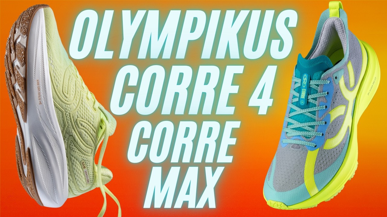 OLYMPIKUS CORRE 4 E CORRE MAX // A NOVA FAMÍLIA CORRE