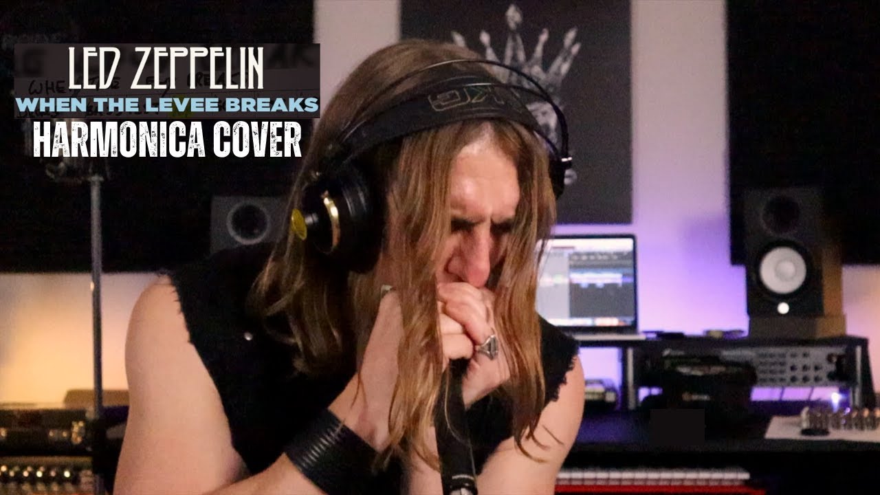 When The Levee Breaks - Blues Rock Harmonica Cover  (Led Zeppelin)