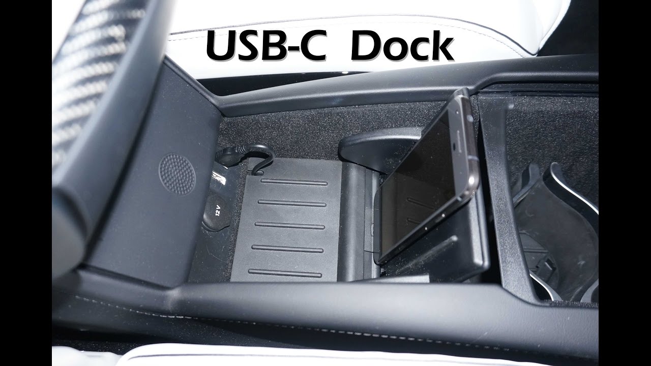 Tesla Phone Dock USB C Modification