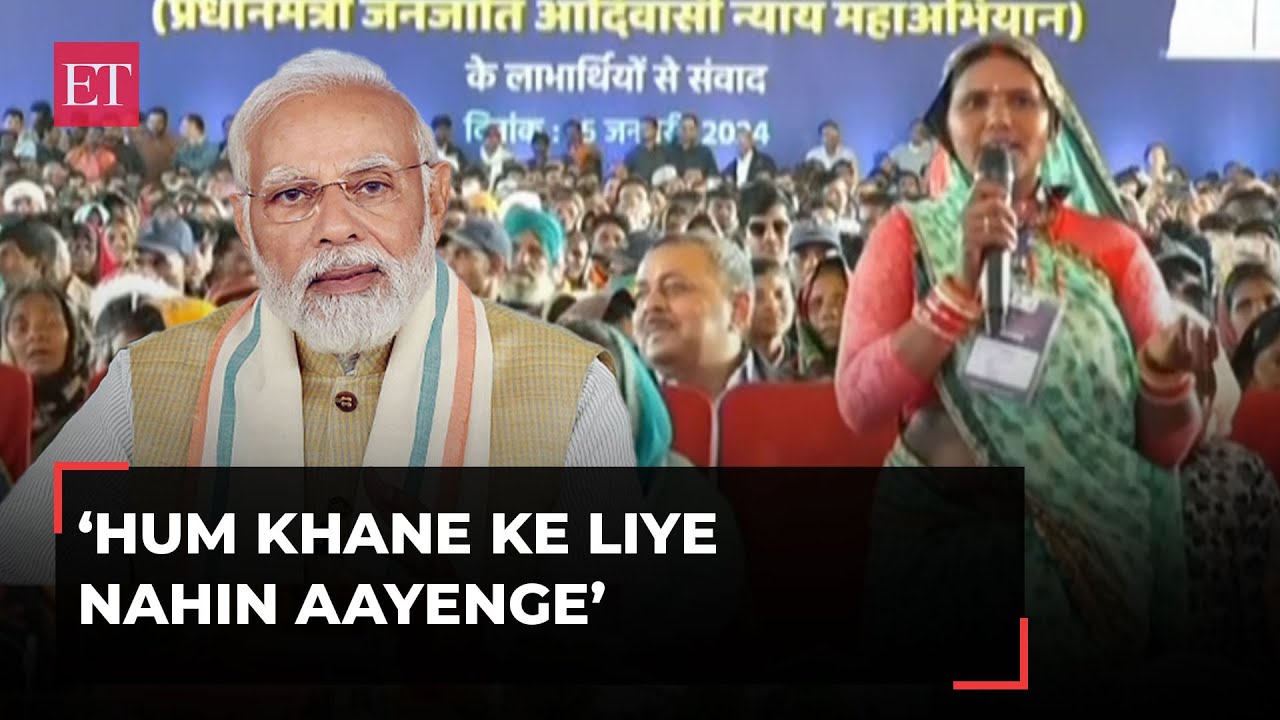 PM Modi's interaction with a beneficiary will leave you in splits: 'Hum khane ke liye nahin aayenge'