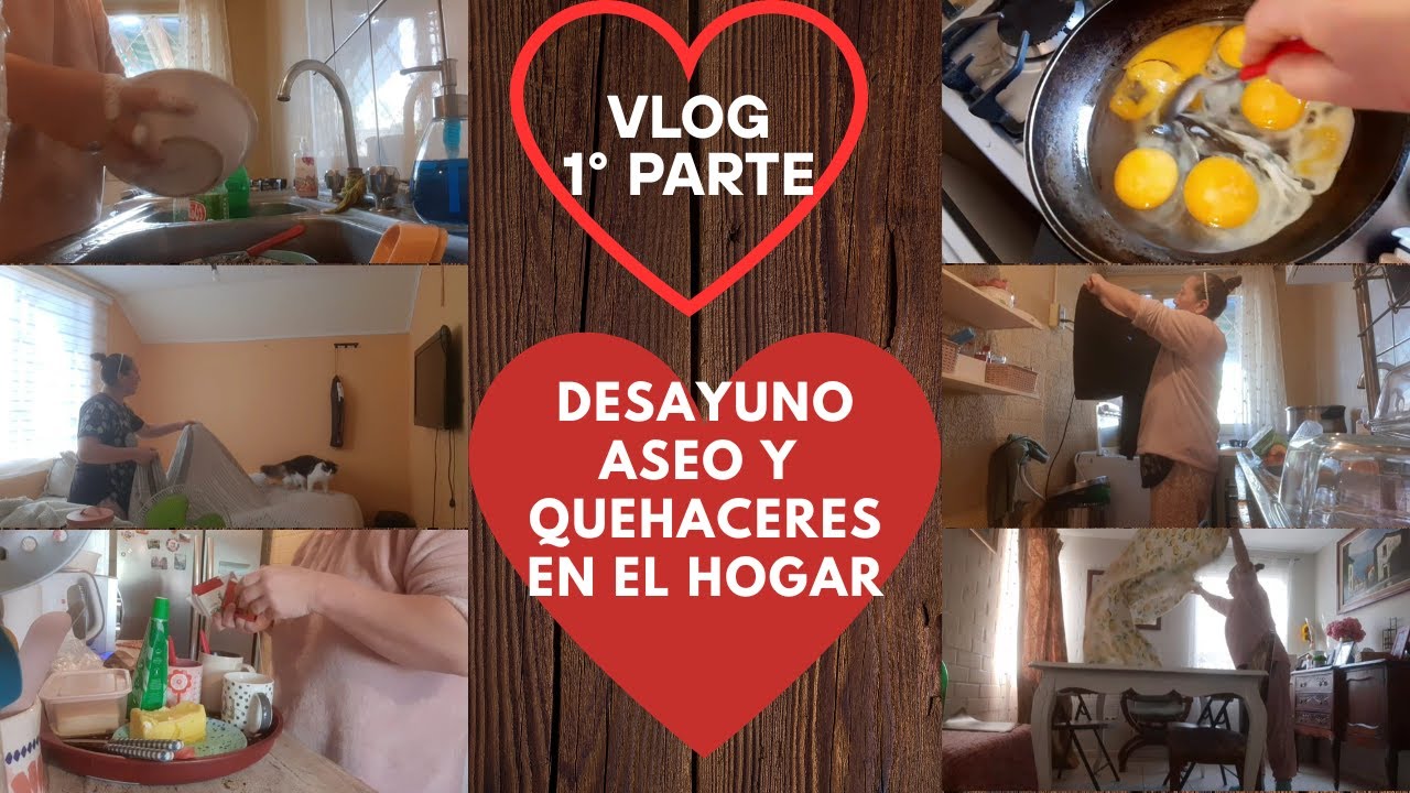 🥰 VLOG primera parte DIA DE HACER QUEHACERES EN EL HOGAR 🥰