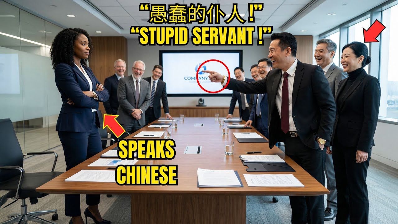 Chinese Execs Called Black CEO 
