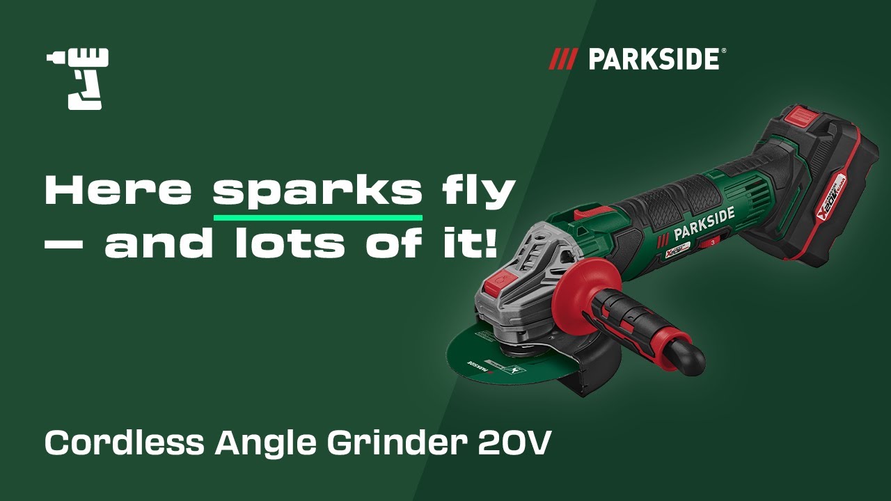 PARKSIDE's 20 V Cordless Angle Grinder in the #ToolTalk