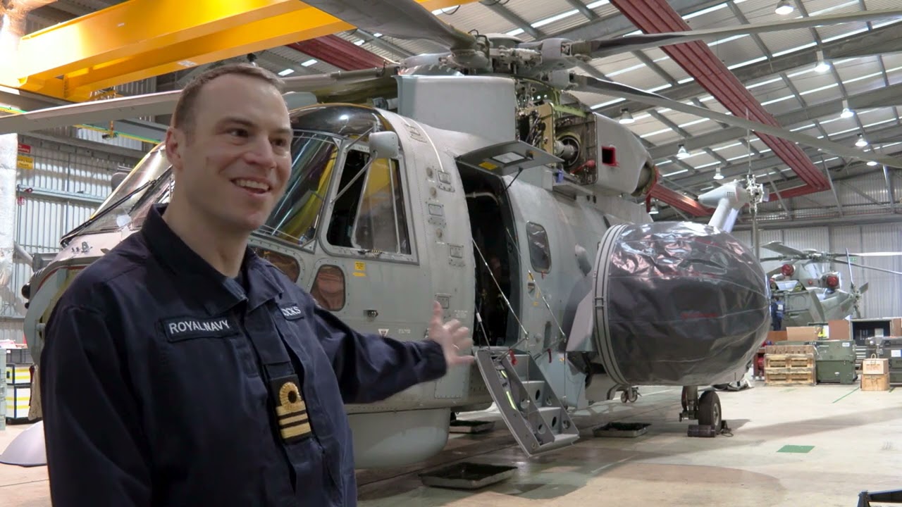 Interview with 820 Naval Air Squadron personnel about Crowsnest