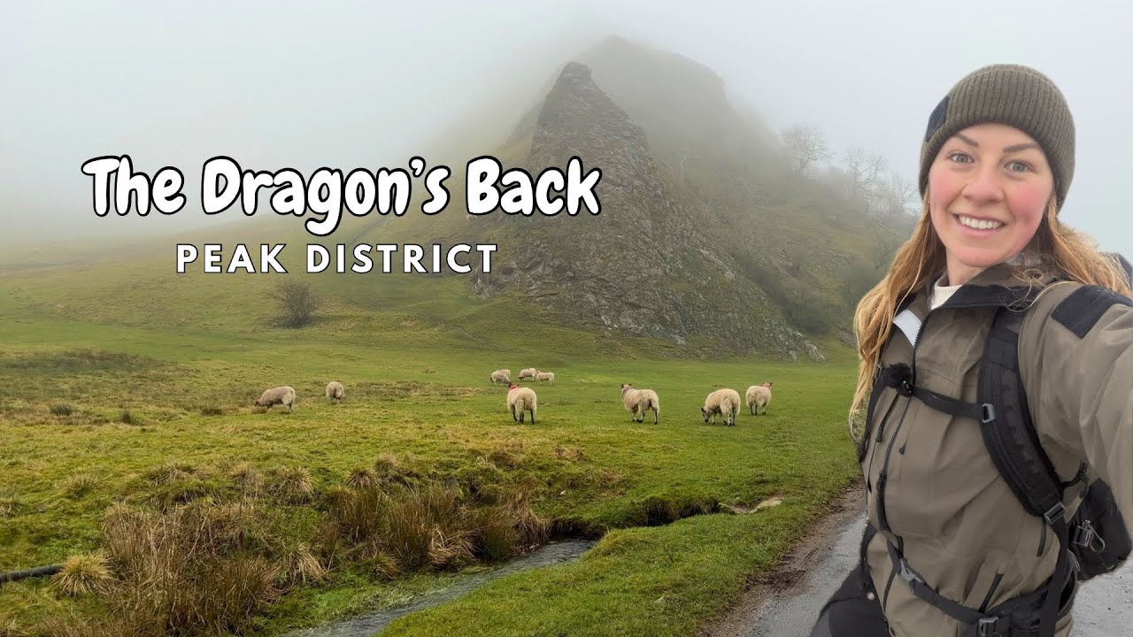 The Dragon’s Back Peak District | A Misty Chrome Hill Ridge Walk