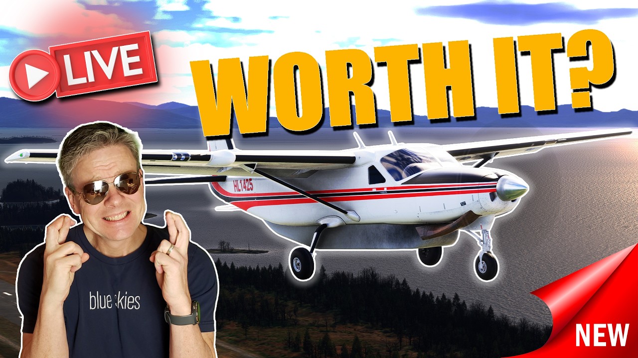 LIVE | ✈️ NEW Black Square Caravan Professional Aircraft &ndash; IS IT WORTH IT?! | MSFS 2024 Livestream