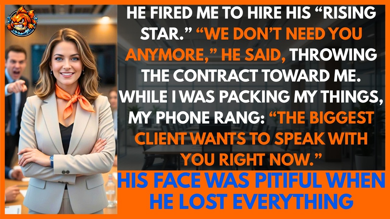 My Boss Replaced Me With A “Rising Star.” He Forgot I Built The Network. The Next Morning…
