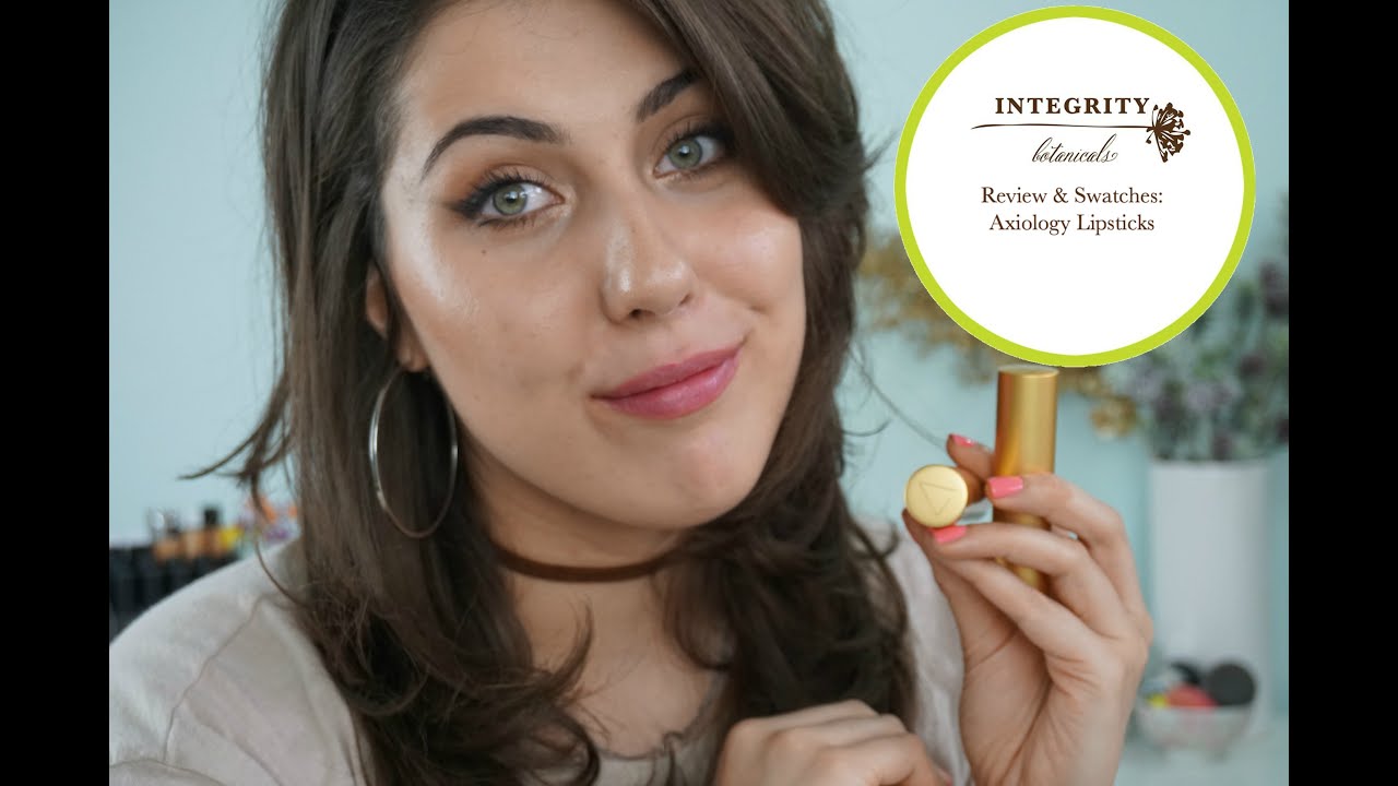 REVIEW & SWATCHES: AXIOLOGY LIPSTICK (14 SHADES) | Integrity Botanicals